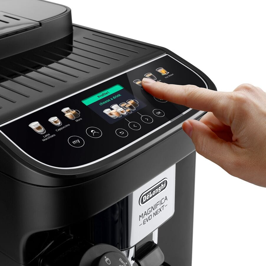 DeLonghi ECAM310.60.B Magnifica Evo Next Coffee Machine Black