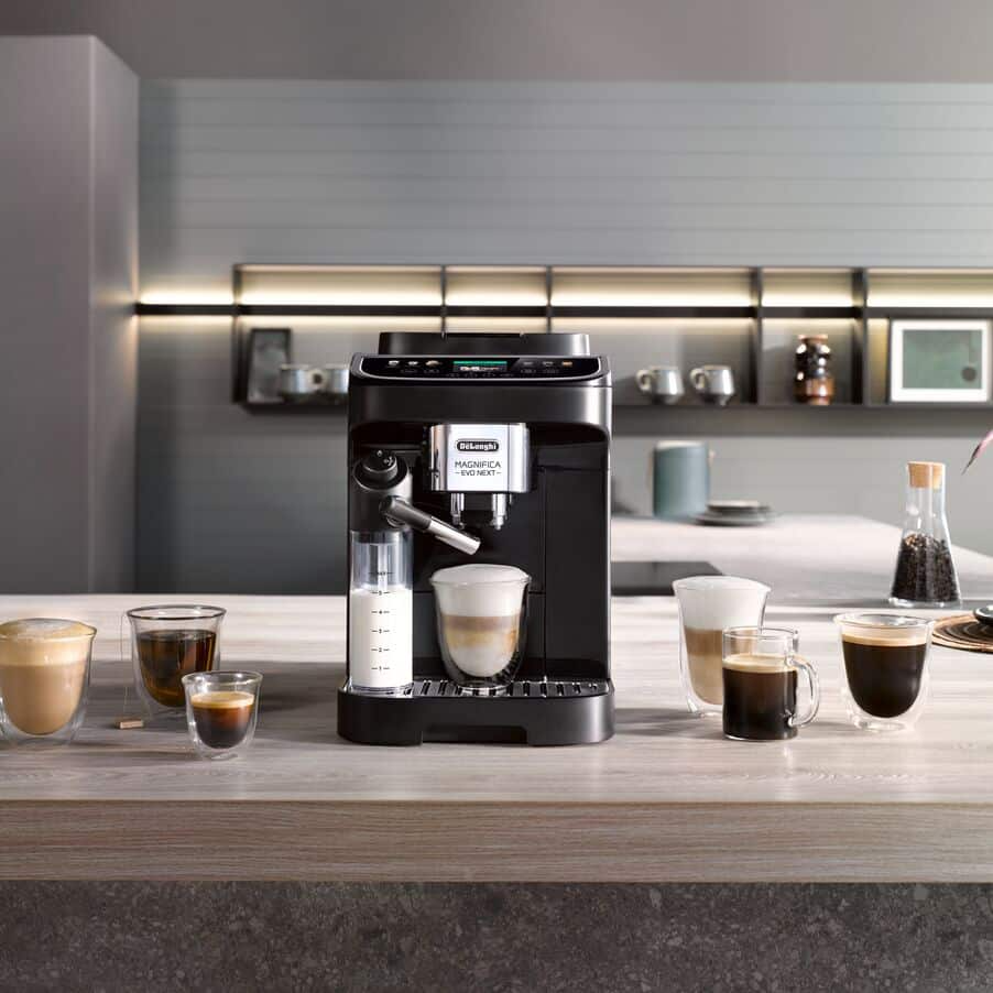 DeLonghi ECAM310.60.B Magnifica Evo Next Coffee Machine Black