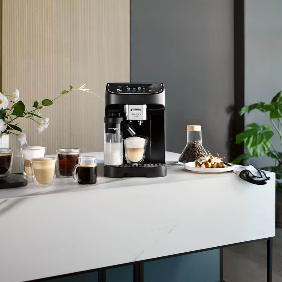 DeLonghi ECAM320.60.B Magnifica Plus Coffee Machine Black