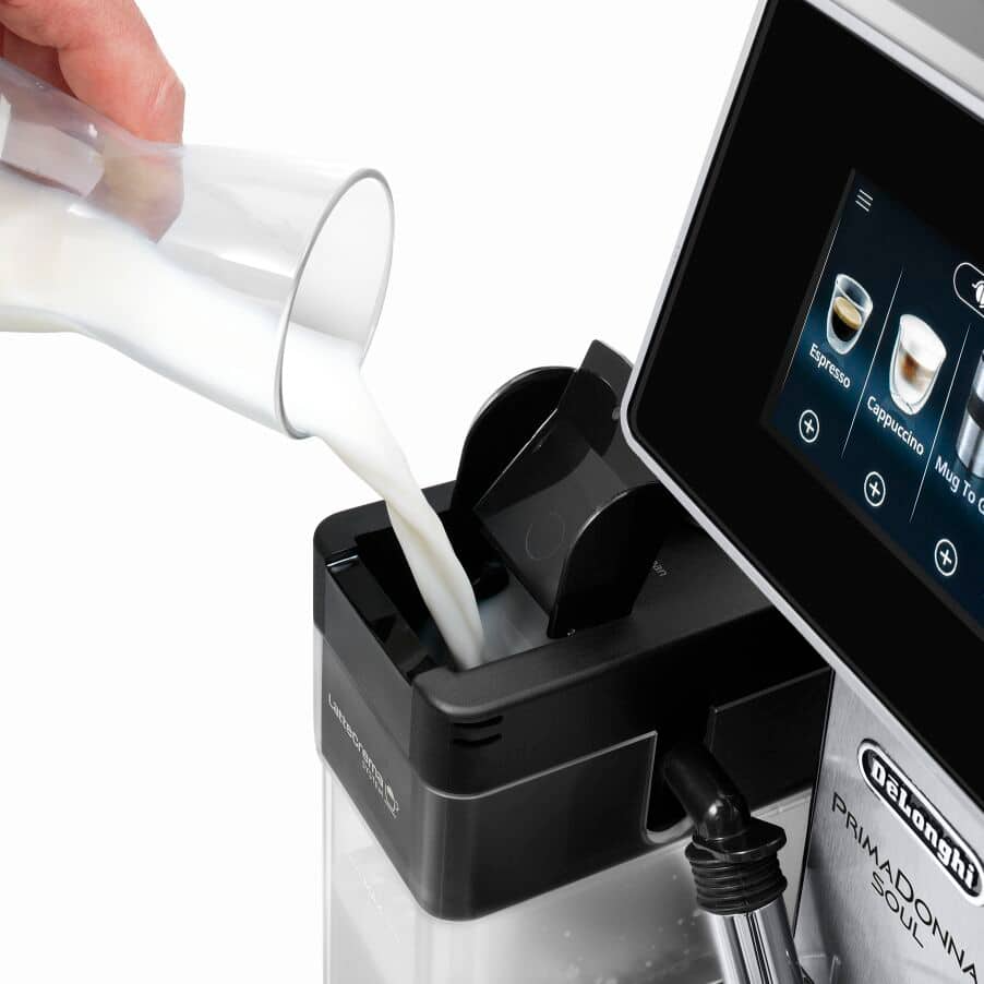 DeLonghi Primadonna Soul ECAM610.75.M Coffee Machine Metal Black