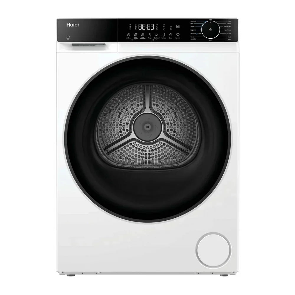 Haier HD80-D357U1 Heat Pump Tumble Dryer 8kg White
