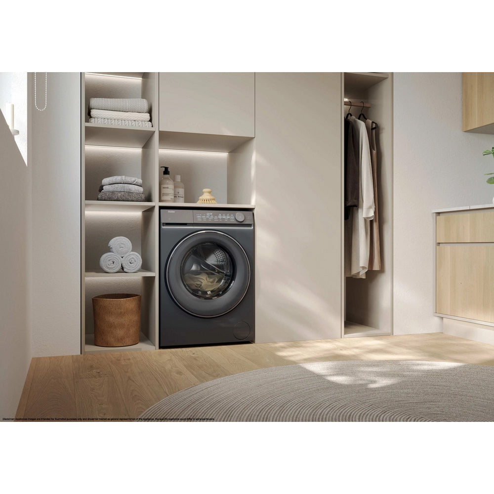 Haier HW100-B14367GUUK X7 Series Washing Machine 10kg 1400rpm Graphite — image 10