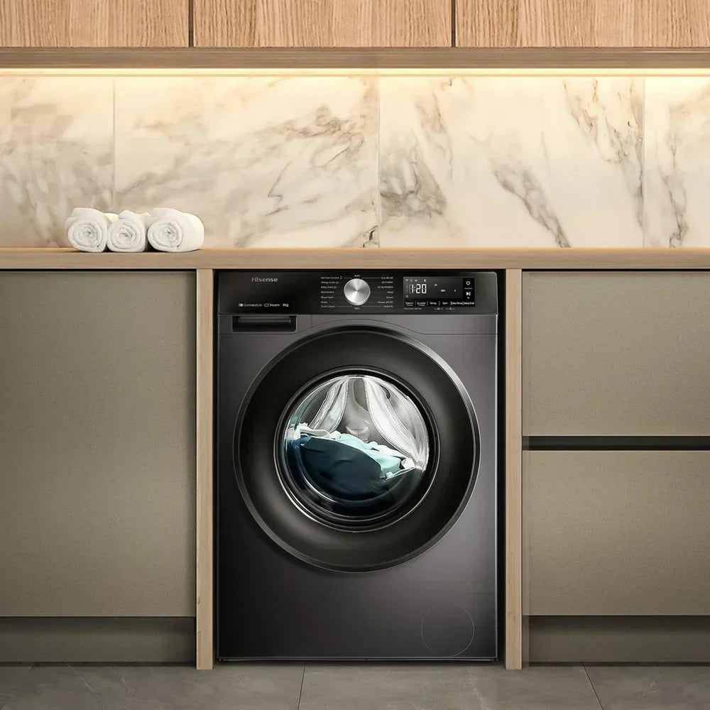 Hisense 3S Series WF3S8043BB3 Washing Machine 8kg 1400rpm Black — image 15