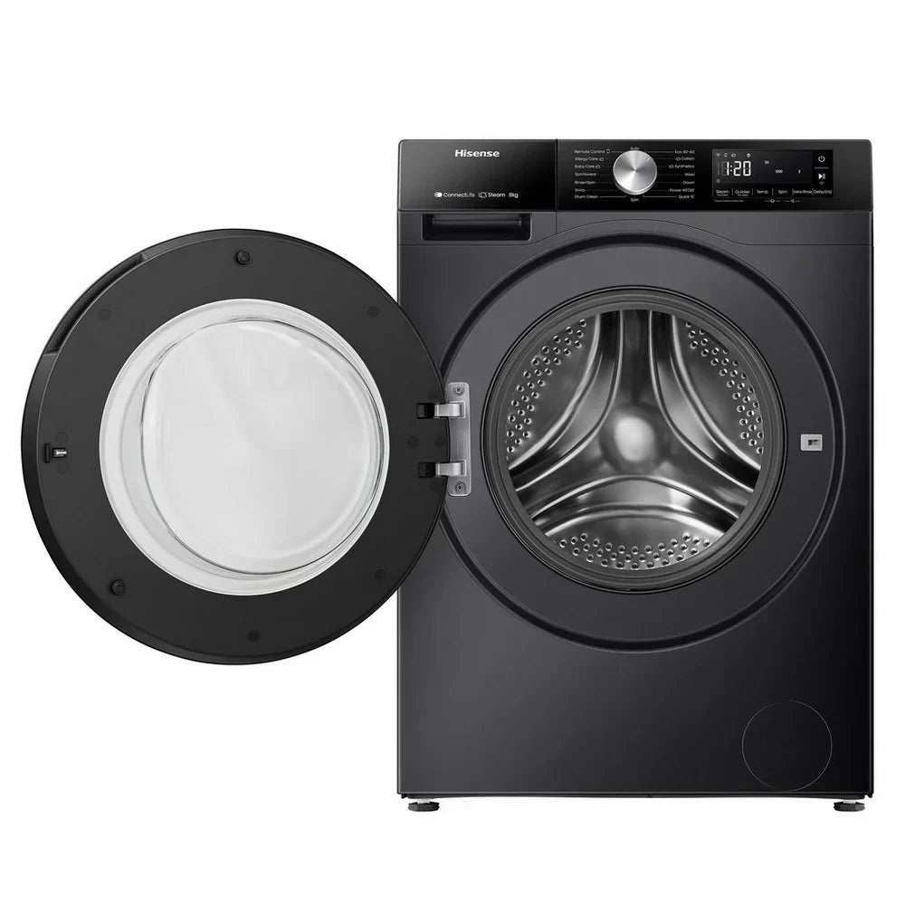 Hisense 3S Series WF3S8043BB3 Washing Machine 8kg 1400rpm Black — image 11