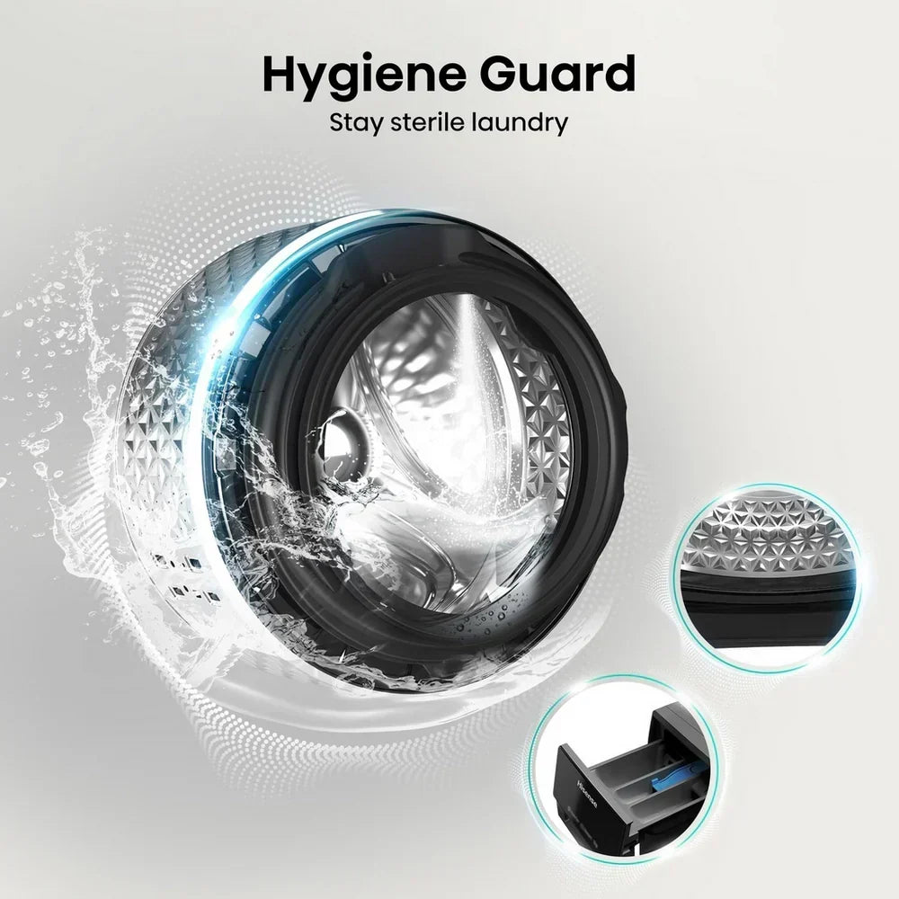 Hisense 3S Series WF3S8043BB3 Washing Machine 8kg 1400rpm Black — image 8
