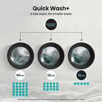 Hisense 3S Series WF3S8043BB3 Washing Machine 8kg 1400rpm Black thumbnail 5