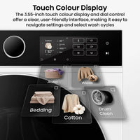 Hisense WF5I9043BWFS 5i Series Washing Machine 9kg 1400rpm White thumbnail 13