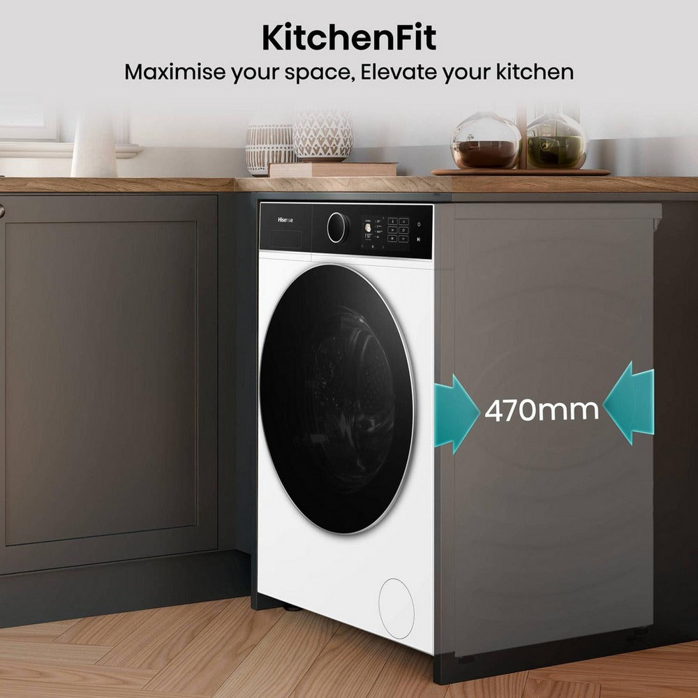 Hisense WF5I9043BWFS 5i Series Washing Machine 9kg 1400rpm White — image 6