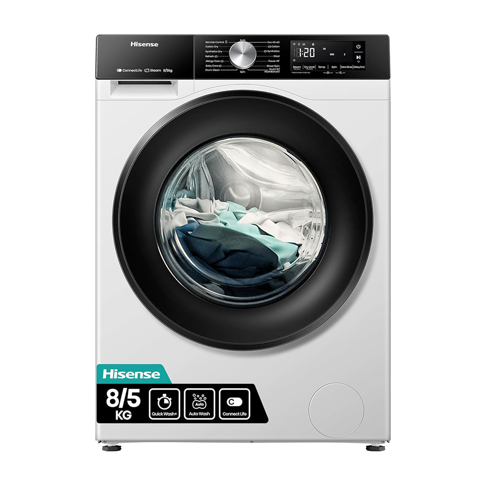 Hisense WD3S8043BW3 Washer Dryer 8kg 5kg 1400rpm White