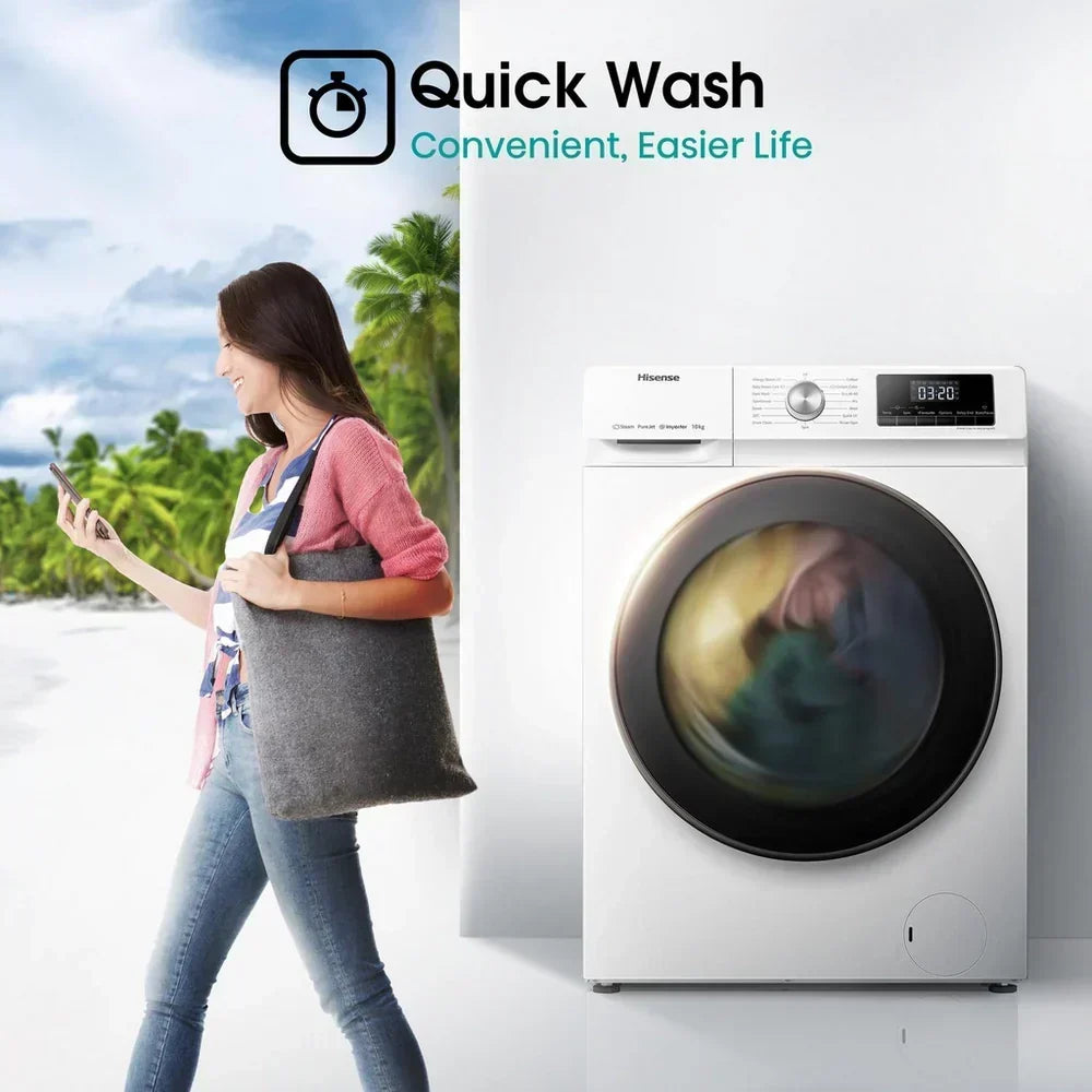 Hisense WFQA1014EVJM 3 Series Washing Machine 10kg 1400rpm White — image 8