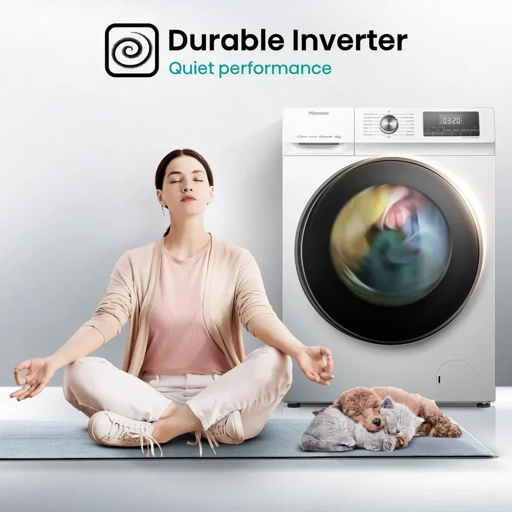 Hisense WFQA1014EVJM 3 Series Washing Machine 10kg 1400rpm White — image 12