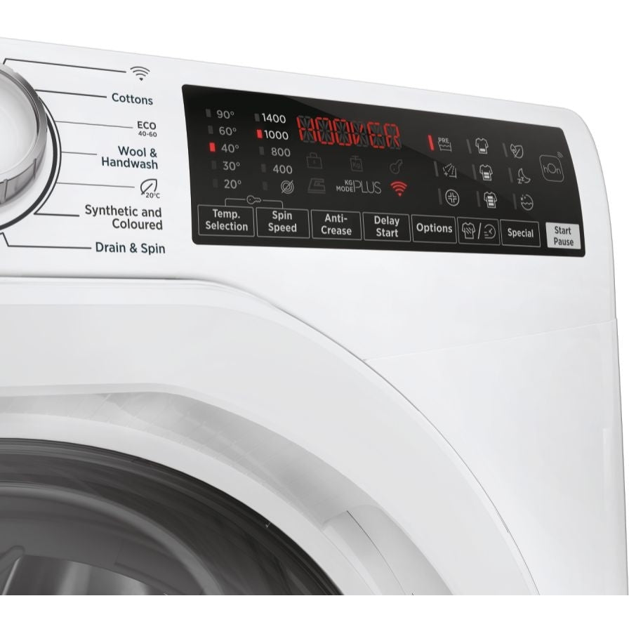 Hoover H-WASH 350 H3WPS486TAM6-80 Washing Machine 8kg 1400rpm White — image 4