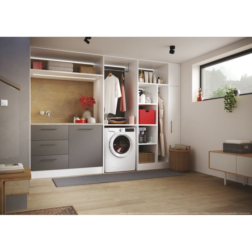 Hoover H-WASH 350 H3WPS486TAM6-80 Washing Machine 8kg 1400rpm White — image 14