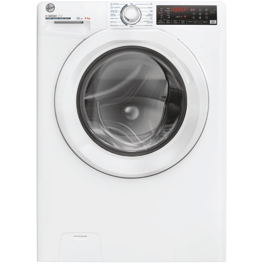Hoover H-WASH 350 H3WPS486TAM6-80 Washing Machine 8kg 1400rpm White