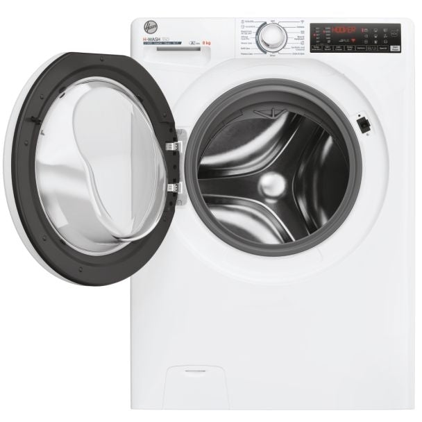 Hoover H-WASH 350 H3WPS486TAM6-80 Washing Machine 8kg 1400rpm White