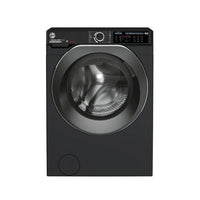 Hoover H-WASH 500 HD496AMBCB/1 Washer Dryer 9kg/6kg Black thumbnail 1