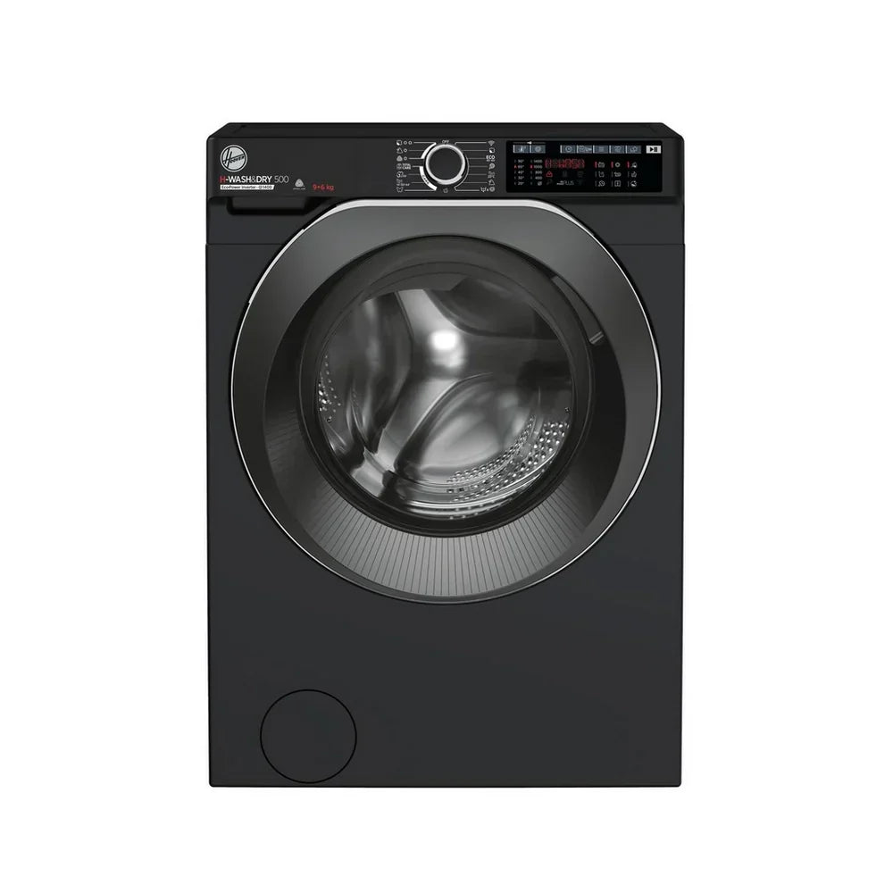 Hoover H-WASH 500 HD496AMBCB/1 Washer Dryer 9kg/6kg Black