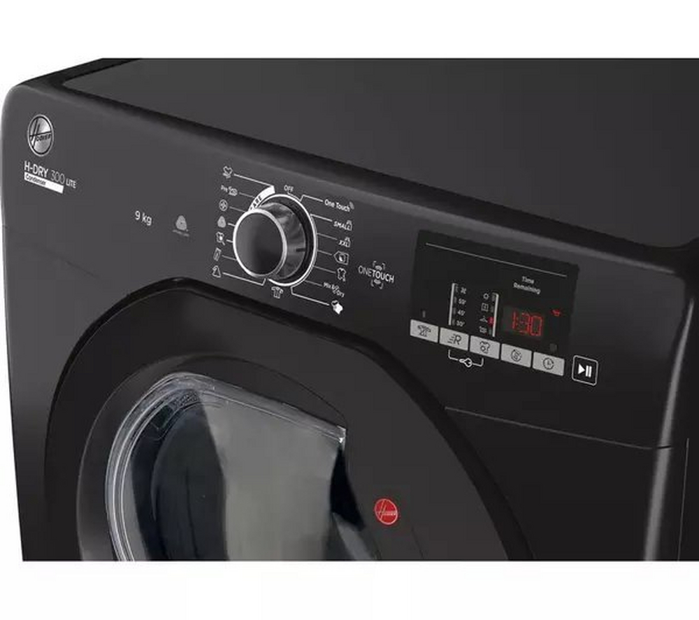 Hoover HLE C9DGB H-Dry 300 Lite Tumble Dryer 9kg Black — image 4