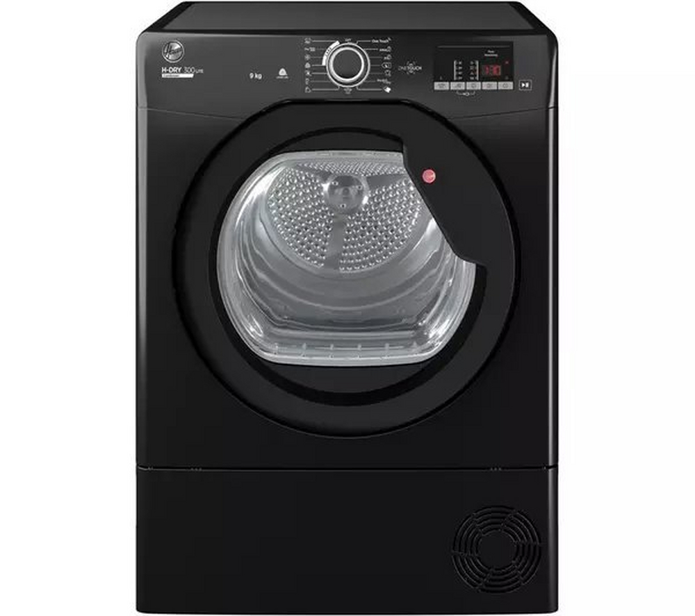 Hoover HLE C9DGB H-Dry 300 Lite Tumble Dryer 9kg Black