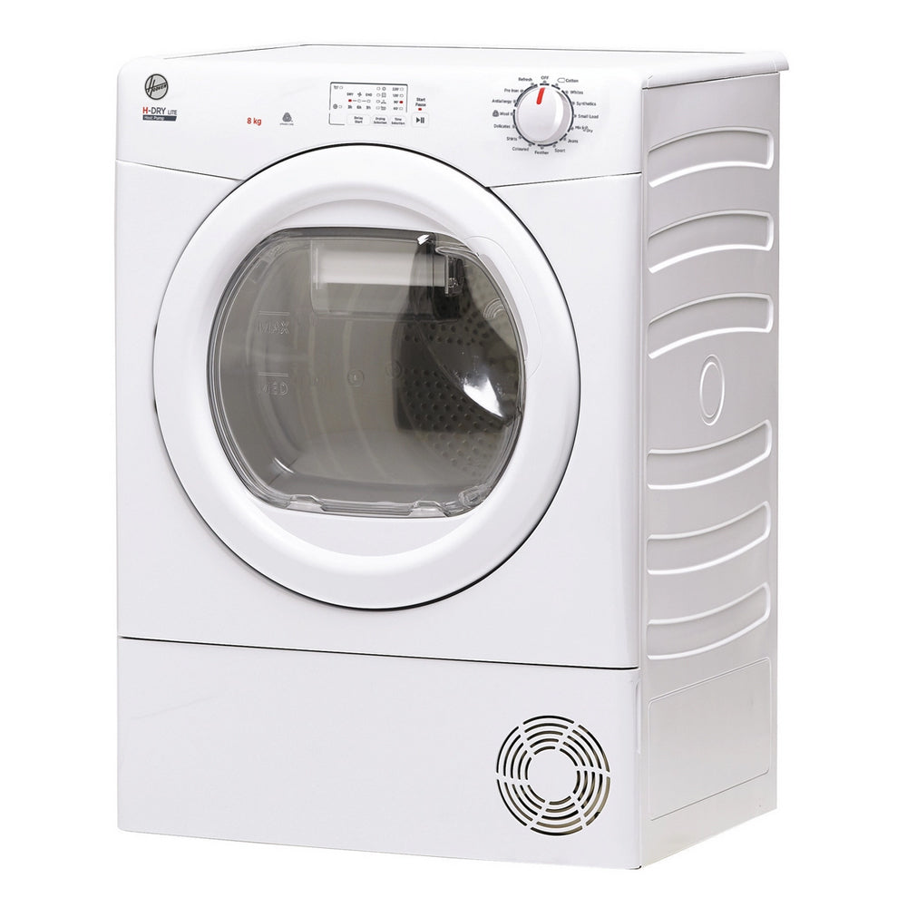 Hoover H-Dry 300 HLE H8A1LE-80 Heat Pump Tumble Dryer 8kg White — image 2