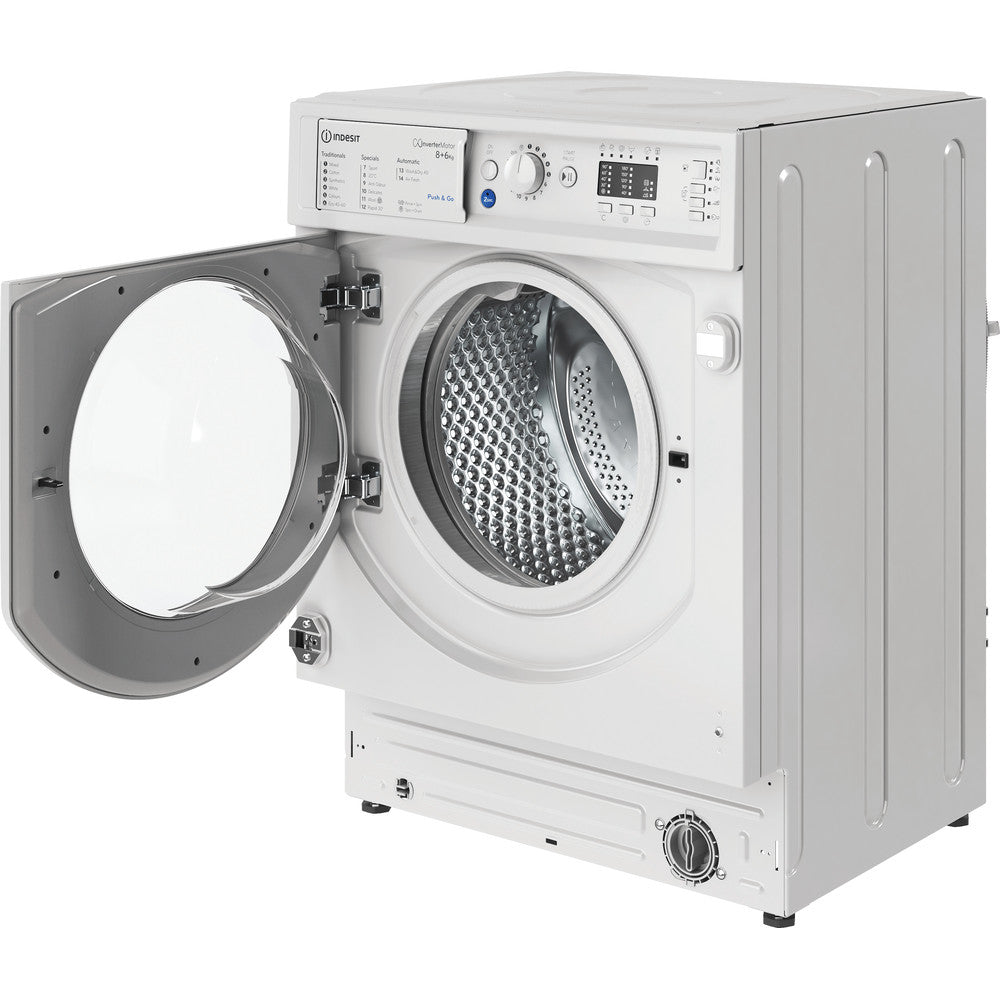 Indesit BIWDIL861485 Washer Dryer 8kg/6kg White