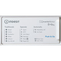Indesit BIWDIL861485 Washer Dryer 8kg/6kg White thumbnail 11
