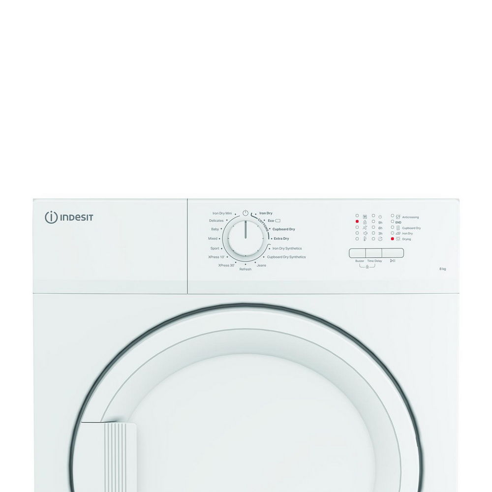 Indesit CYDA81WWGLUK Vented Tumble Dryer 8kg White — image 4
