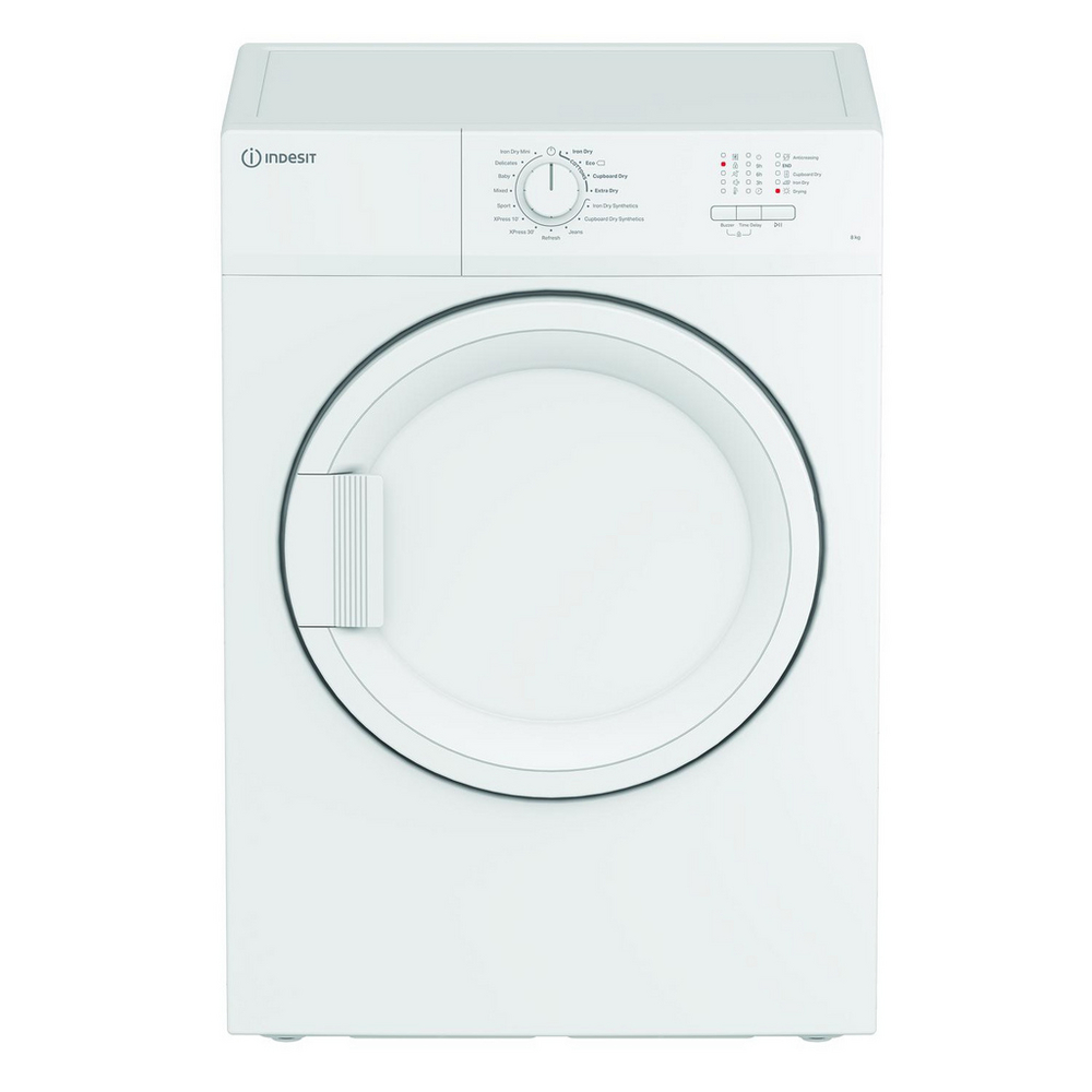 Indesit CYDA81WWGLUK Vented Tumble Dryer 8kg White — image 2