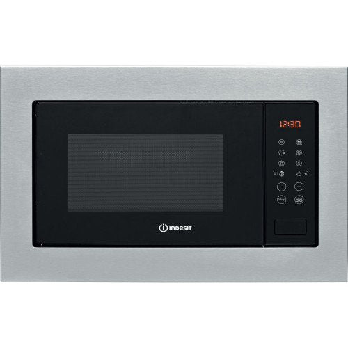 Indesit MWI125GX Built-In Microwave Oven 25L Stainless Steel
