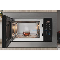 Indesit MWI125GX Built-In Microwave Oven 25L Stainless Steel thumbnail 3