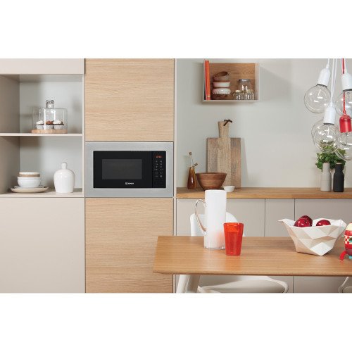 Indesit MWI125GX Built-In Microwave Oven 25L Stainless Steel — image 5