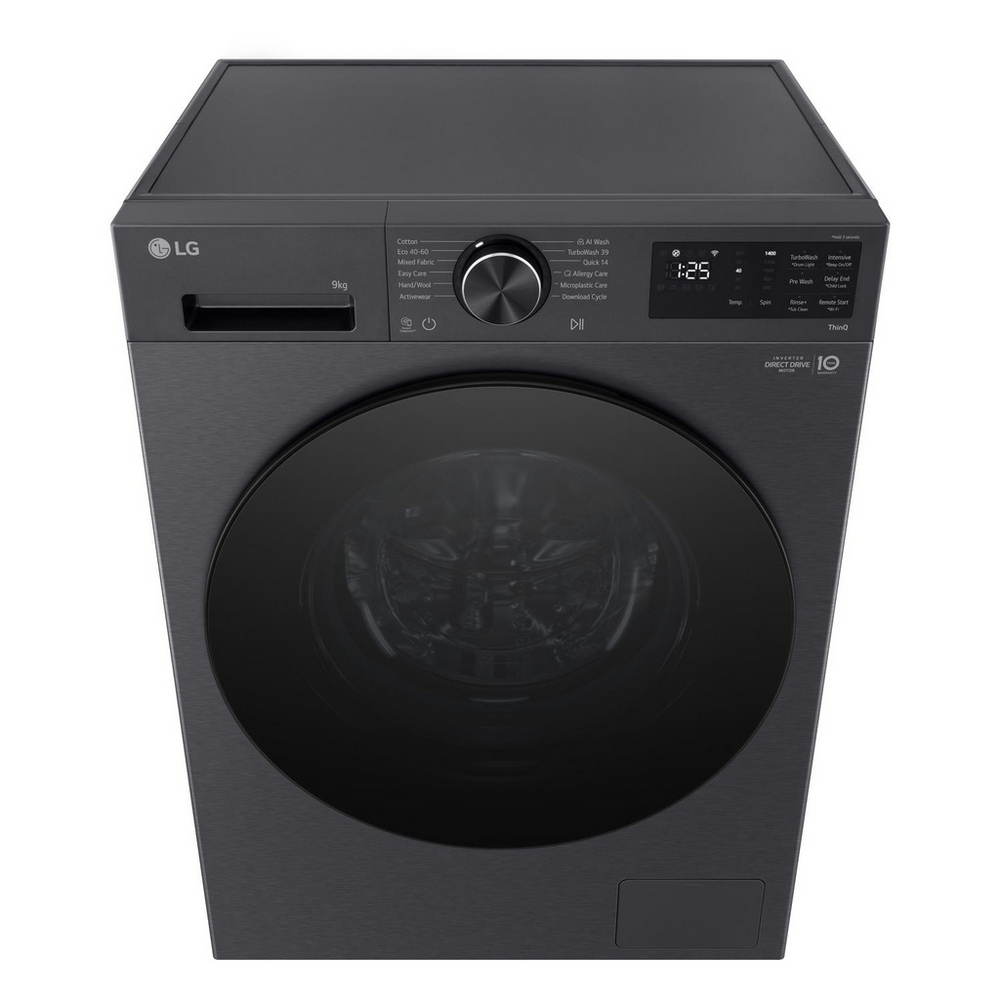 LG F2X50S9TBB Freestanding Washing Machine 9kg 1200rpm Black — image 8