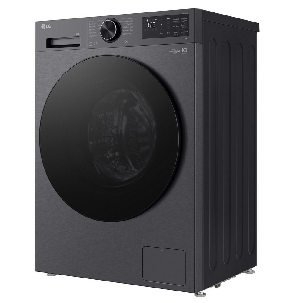 LG F2X50S9TBB Freestanding Washing Machine 9kg 1200rpm Black — image 4