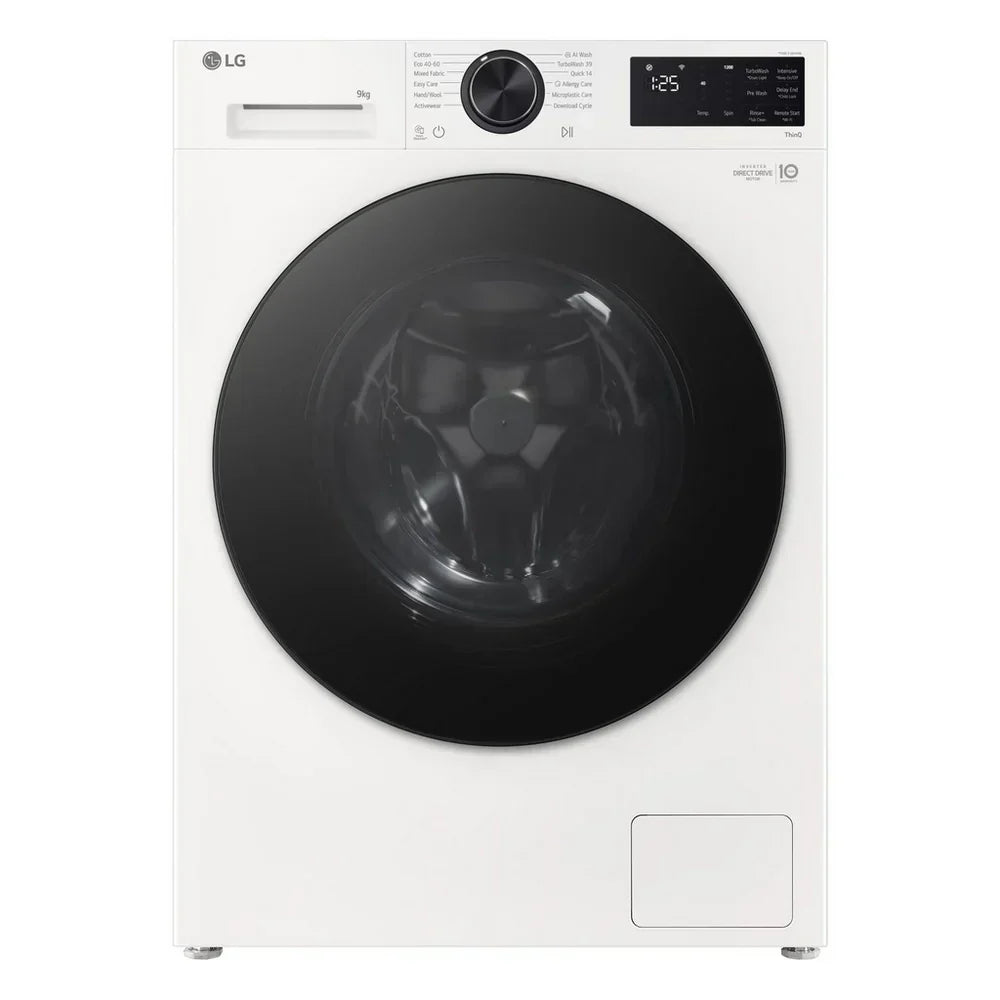 LG F2X50S9TWB VX50 Washing Machine 9kg 1200rpm White