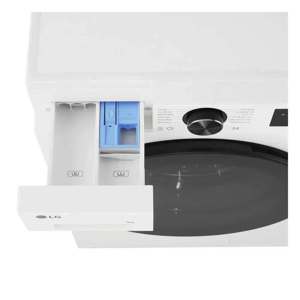 LG F2X50S9TWB VX50 Washing Machine 9kg 1200rpm White