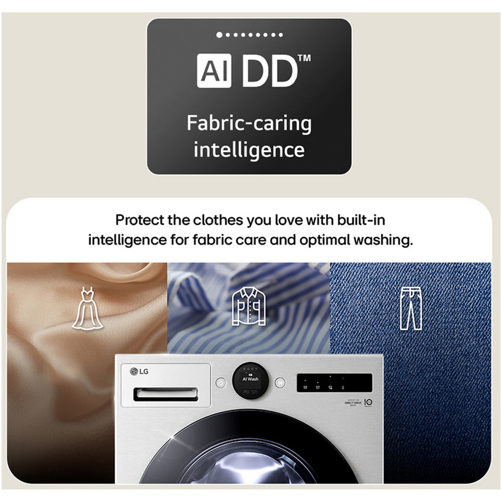 LG F4X7009TBB Washing Machine 9kg 1400rpm Black — image 7