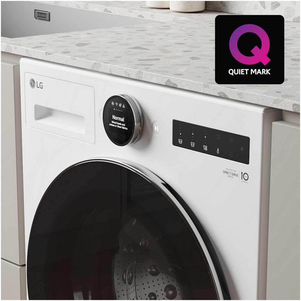 LG F4X7009TWB Washing Machine 9kg White