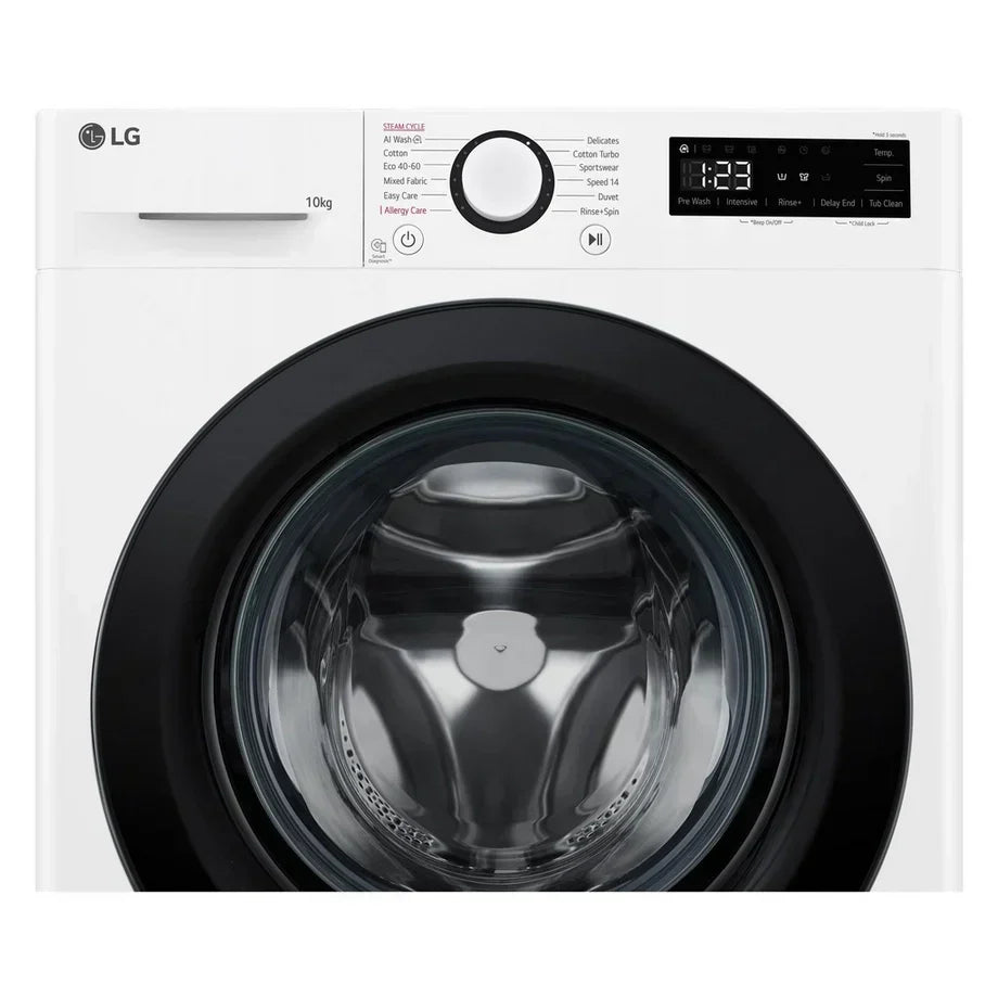 LG F4Y510WBLN1 Front Load Washing Machine 10kg 1400rpm White
