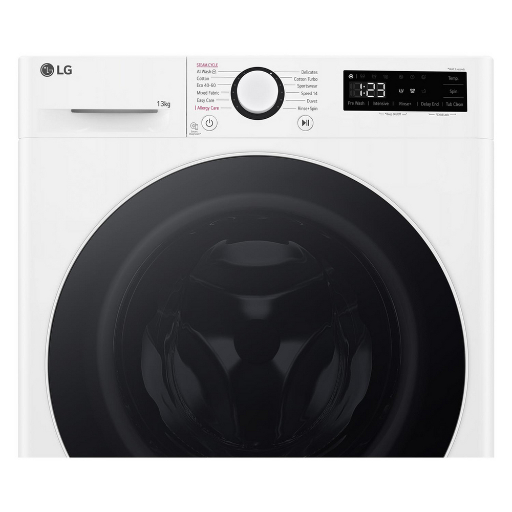 LG F4Y513WWLN1 Washing Machine 13kg White — image 3