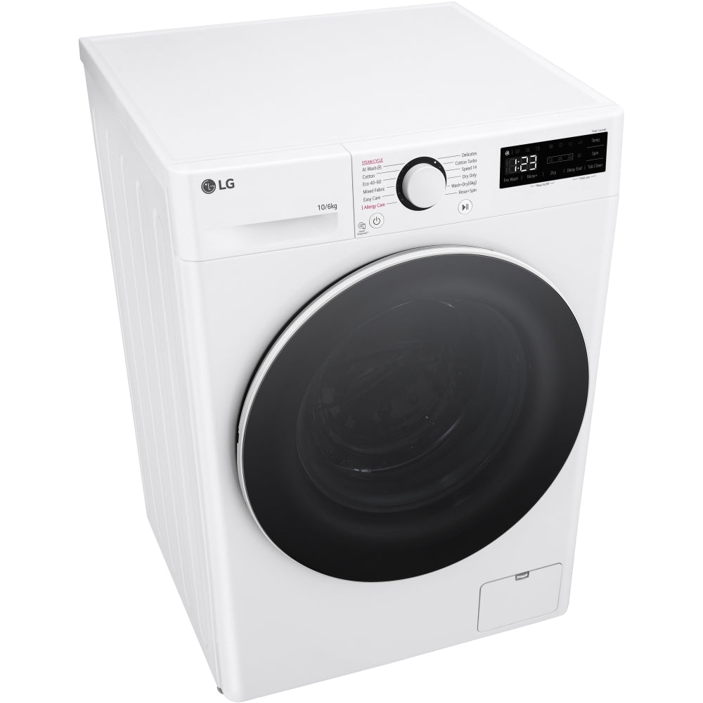 LG FWY606WWLN1 Washer Dryer 10kg/6kg 1400rpm White — image 10