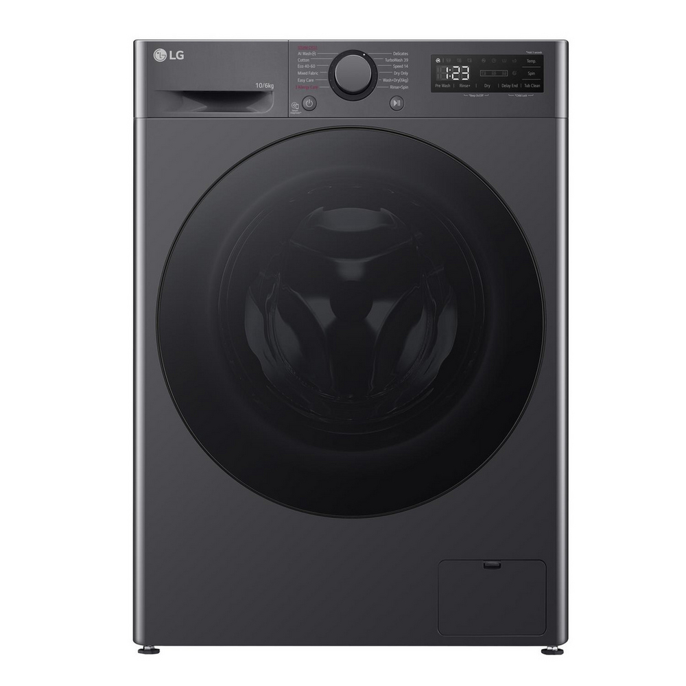 LG FWY706GBTN1 Washer Dryer 10kg/6kg Slate Grey
