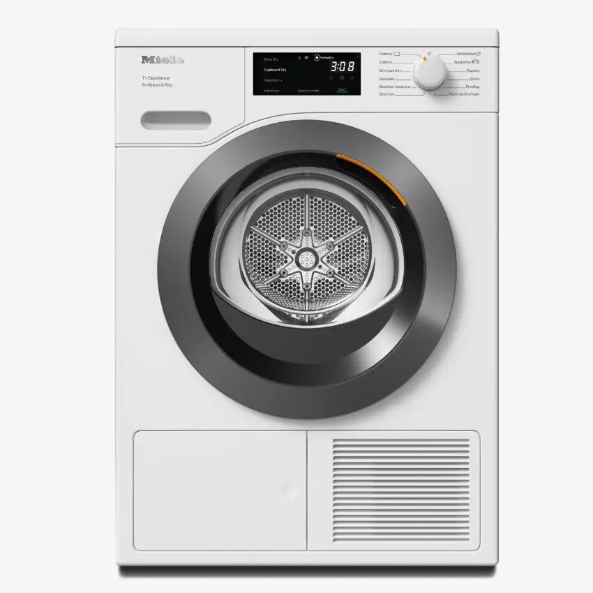 Miele TEC645WP EcoSpeed Tumble Dryer 8kg Lotus White