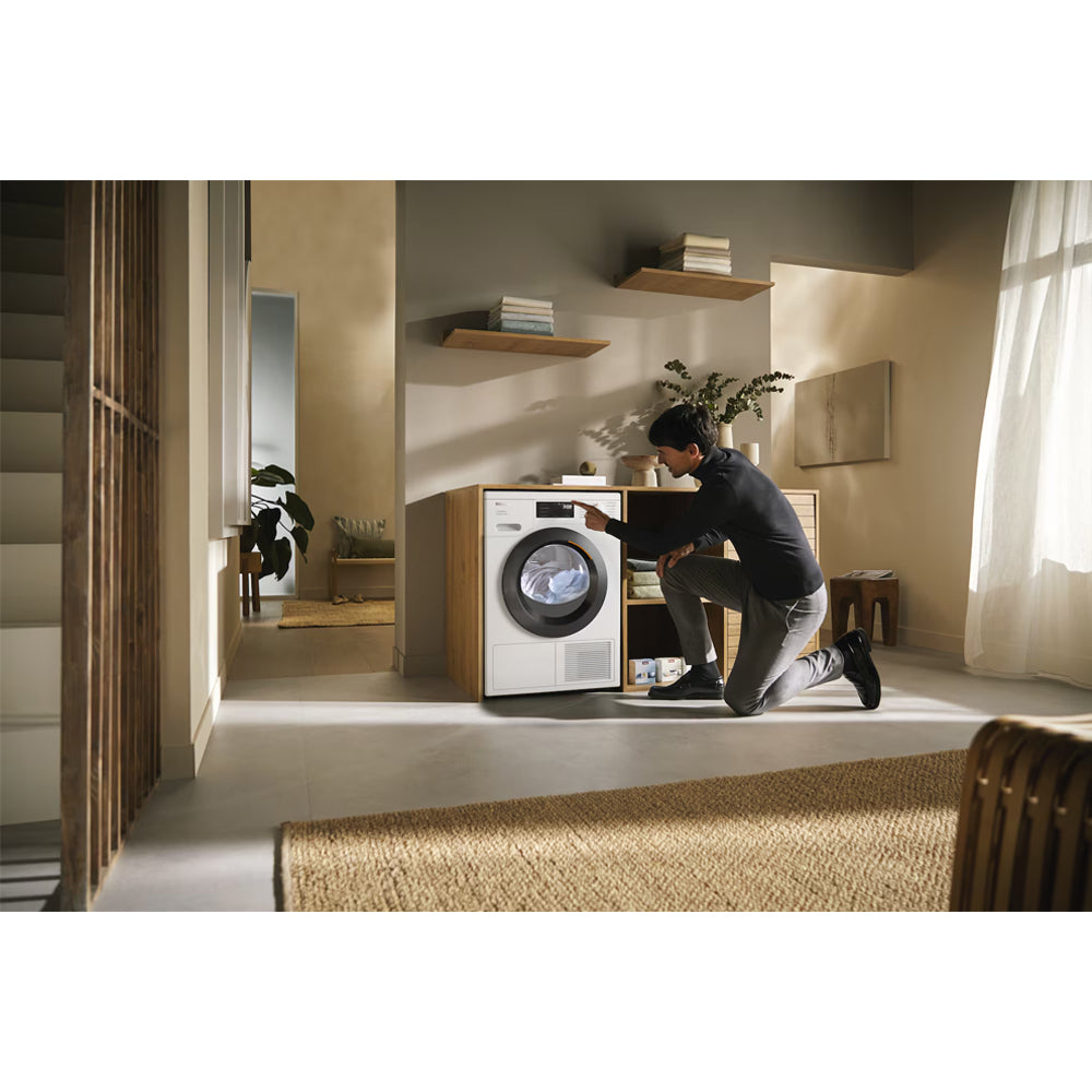 Miele TEC645WP EcoSpeed Tumble Dryer 8kg Lotus White — image 5