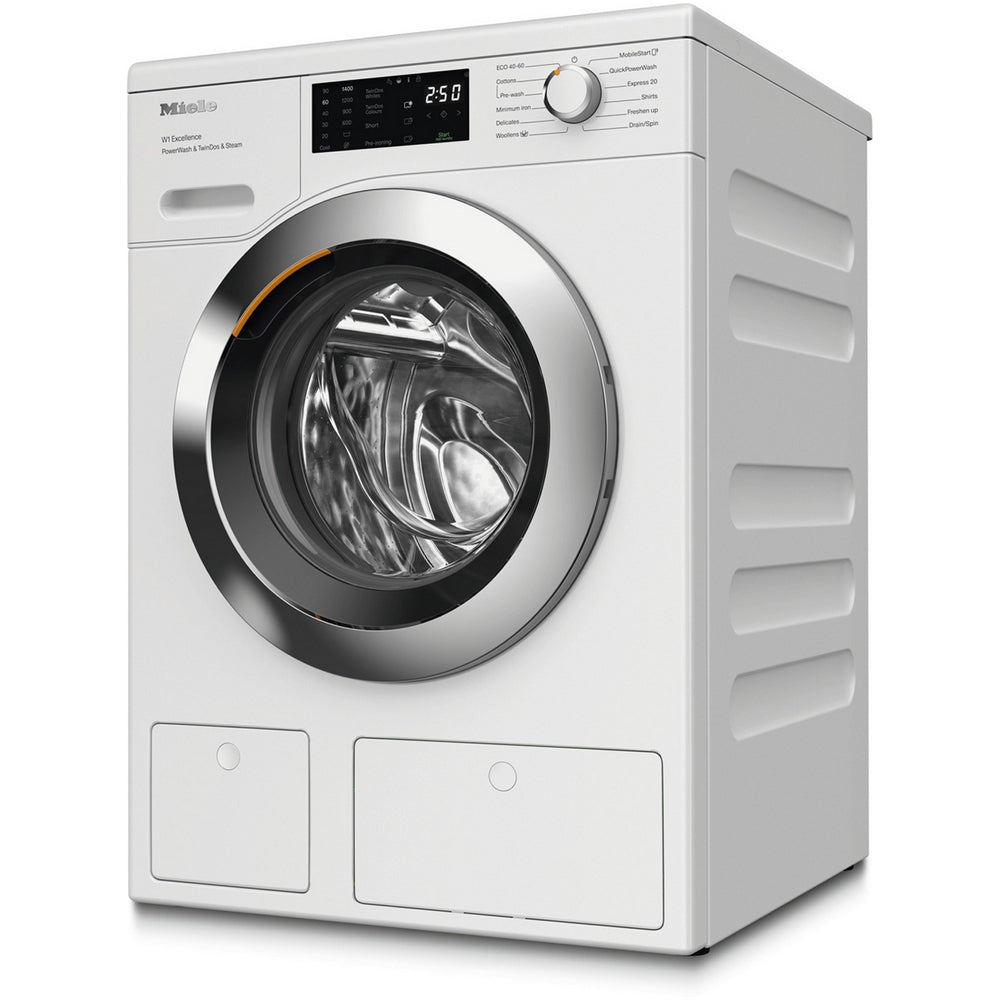 Miele WEG885 WCS Washing Machine 9kg Lotus White