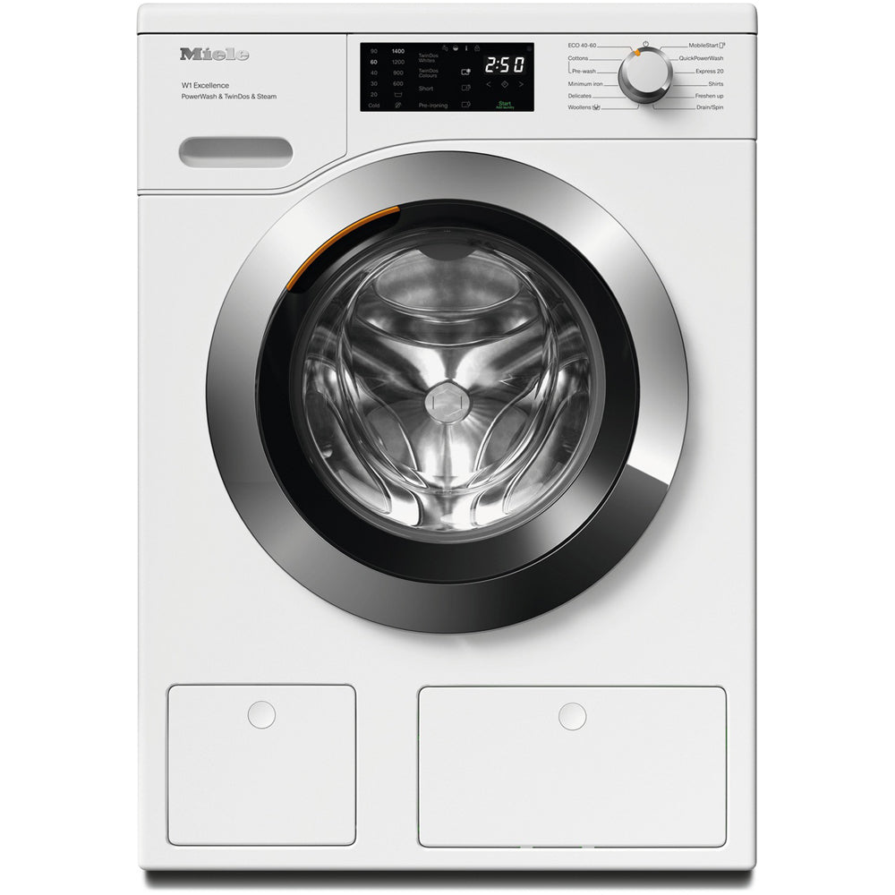 Miele WEG885 WCS Washing Machine 9kg Lotus White
