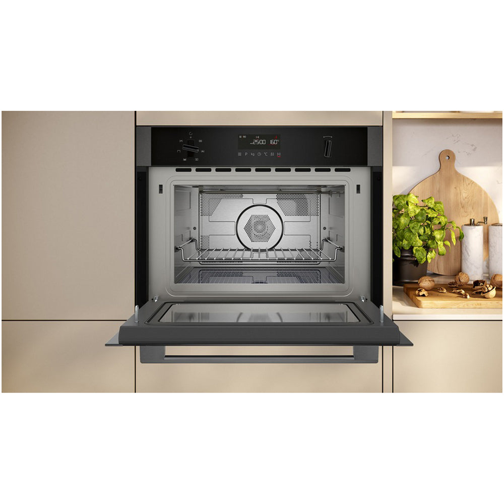 Neff N50 C1AMG84G1B Built-in Microwave Oven 44L Graphite Grey