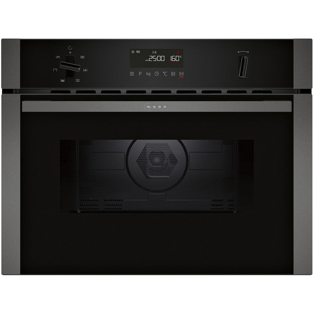 Neff N50 C1AMG84G1B Built-in Microwave Oven 44L Graphite Grey