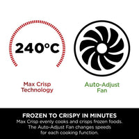 Ninja DZ300UK 6 in 1 Dual Zone Air Fryer 7.6L Gun Metal Grey thumbnail 8