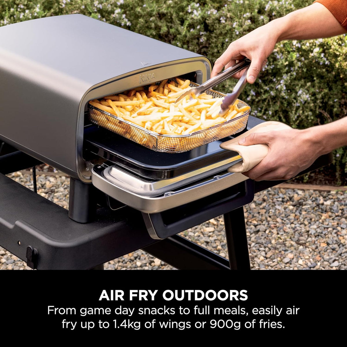 Ninja Artisan MO201UK Electric Outdoor Pizza Oven and Air Fryer Grey — image 7