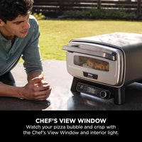 Ninja Artisan MO201UK Electric Outdoor Pizza Oven and Air Fryer Grey thumbnail 4